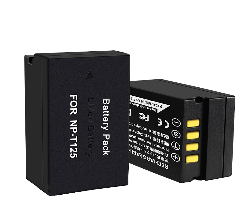 

1300mAh NP-T125 Battery NP T125 decode Digital Camera battery Pack for Fujifilm Fuji GFX 50R 50S Camera
