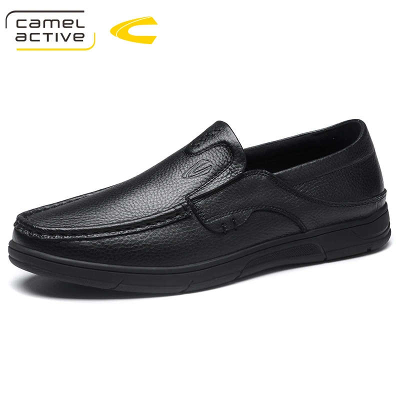 

Camel Active New Business Men Casual Shoes Breathable Comfortable Brand Men Shoes Genuine Leather Flat Men Oxfords Shoes 18131