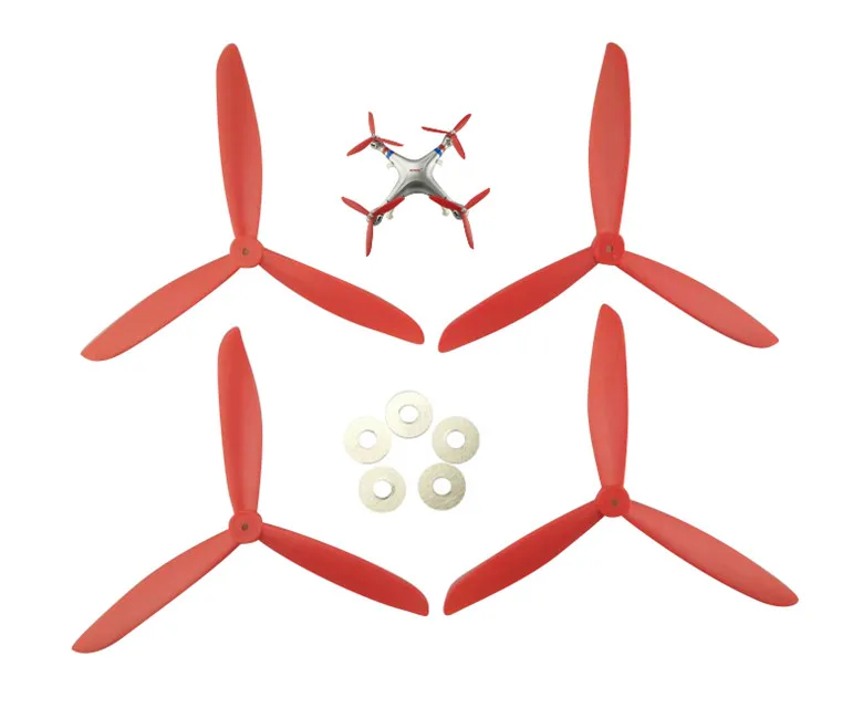 Красные лопасти для пропеллера SYMA X8 X8C X8G X8W X8HC X8HW | Игрушки и хобби