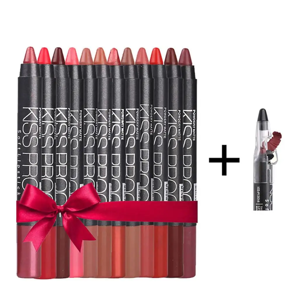 

12pcs/set Professional Multi-functional Lipliner Pencil Waterproof Lip Liner Pencil Long Lasting Lipliner Makeup Tools