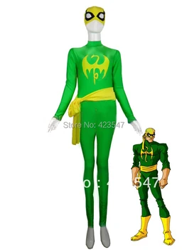 

Green & Yellow Marvel Comics Iron Warrior Superhero Spandex Costume
