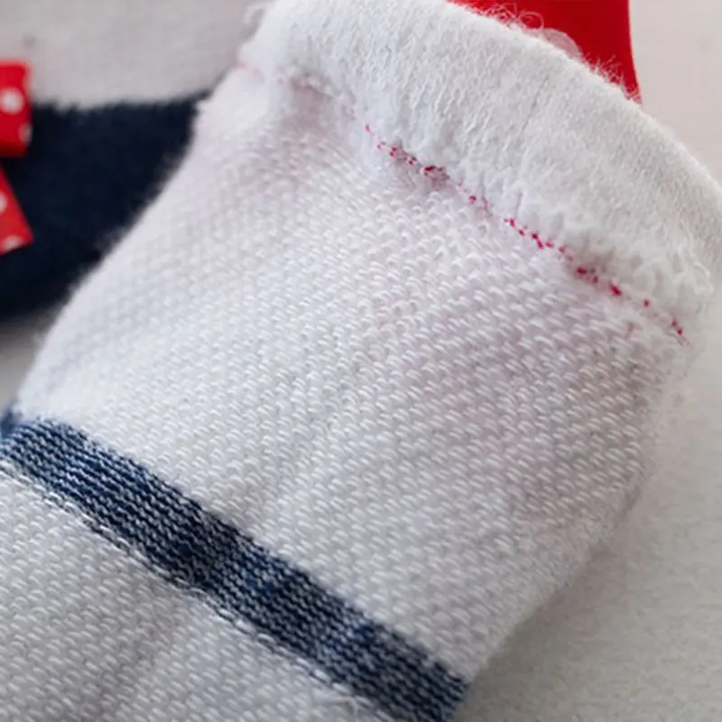 Детские носки для малышей милые носки для новорожденных девочек Тапочки Мягкие хлопковые короткие носки принцессы в горошек с бантом гетры