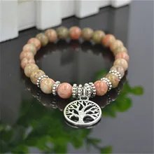 Faitheasy украшения Живой Цветок зеленый шарик лаконичный сплав Taiki Обрезка из пенделока бусины браслет