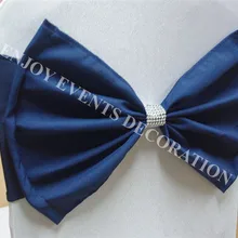 40 шт. YHA#57 Необычные Бабочки лайкра стул ремешок для любого кресла Декор сзади