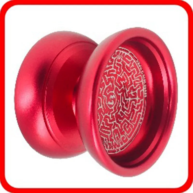 BEBOOYOYO L3 Red Maze Yoyo Professional Magical Lathe Mini Yo yo Ball