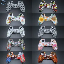 YuXi Камуфляжный силиконовый гелевый резиновый мягкий чехол для Dualshock 4 Playstation 4 PS4 Pro Slim контроллер