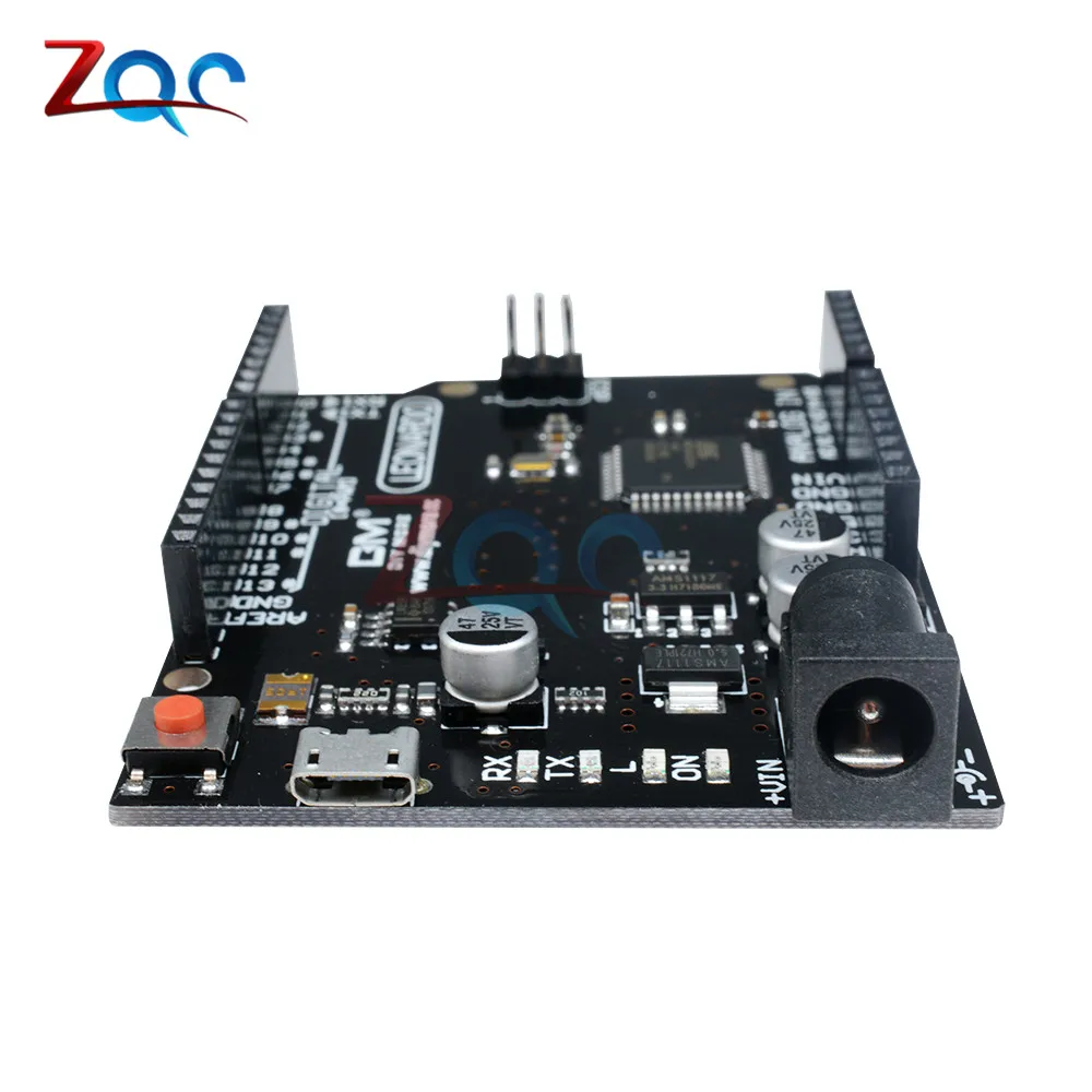 ATMEGA32U4 ATMEGA32U4-AU Leonardo R3 модуль для Arduino макетная плата Pro Micro USB 3,3 V 5V 16MHZ PWM канал IO порт кабель