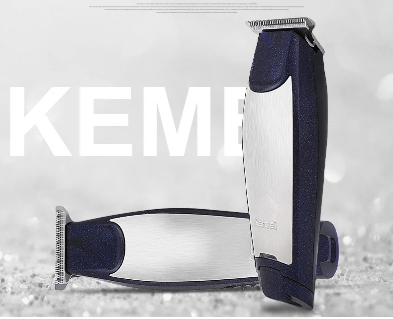 Kemei аккумуляторная машинка для стрижки волос триммер бритва электробритва детей