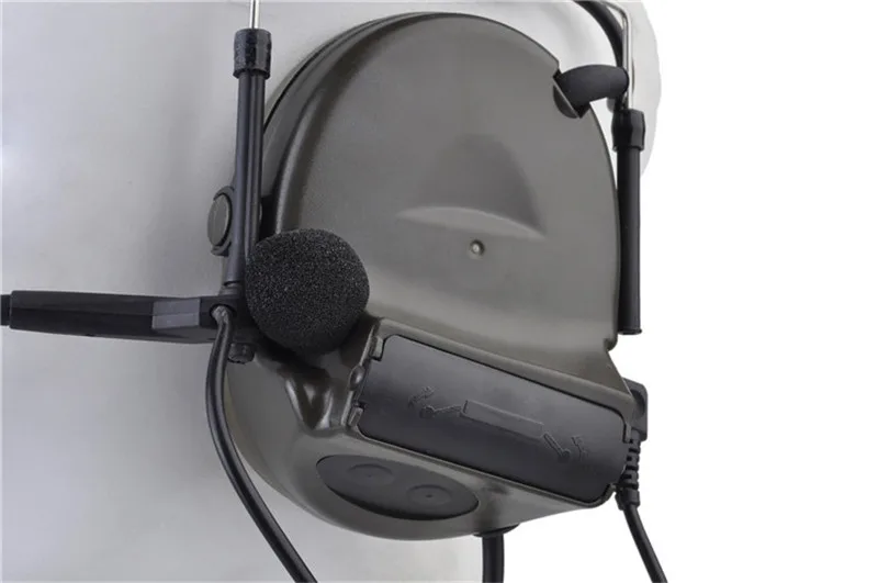 Fone de Ouvido Fone de Ouvido com Cancelamento de Ruído Z-tático Airsoft Elemento Aviação Comtac ii Peltor com Cancelamento de Ruído 2 Softair Esporte 12 comtac ii peltor fone de ouvido com