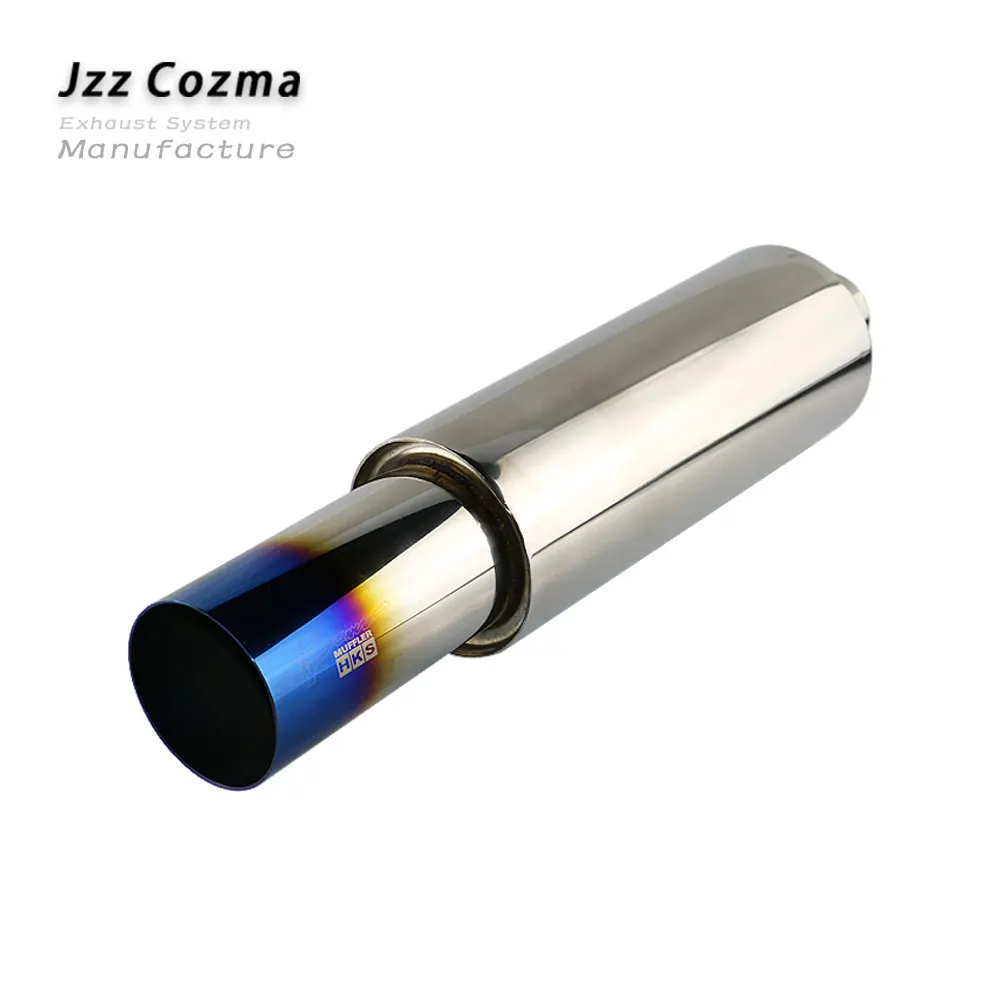 Buy JZZ 2'' 2.5'' universal burnt blue car exhaust