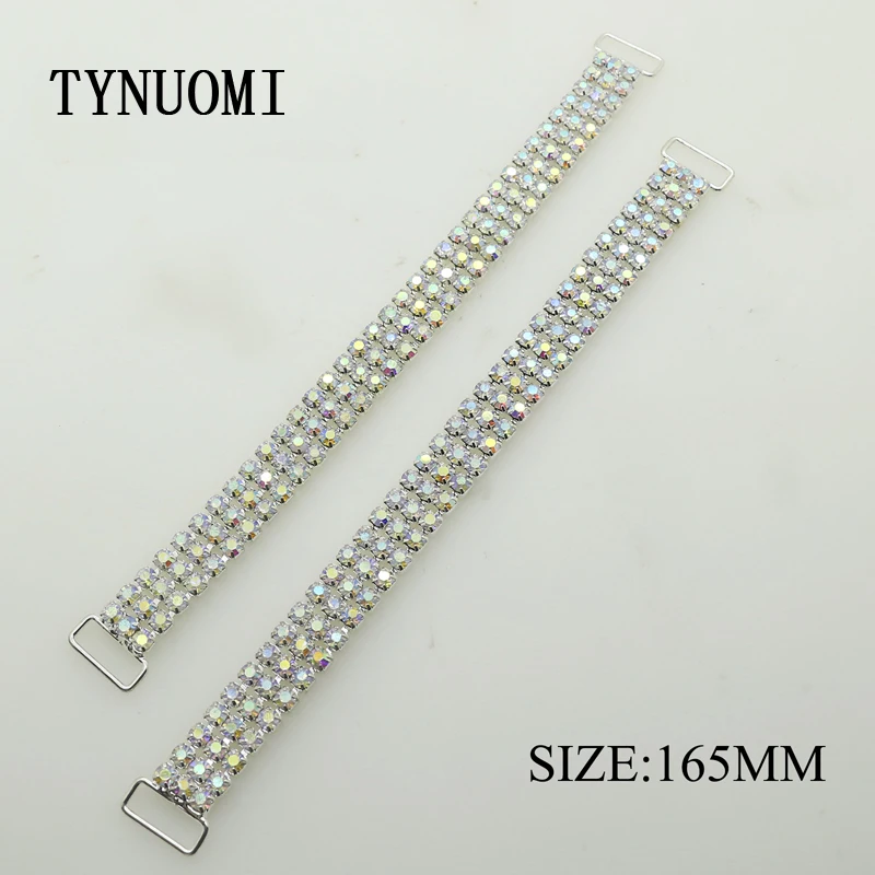 

4 pieces / batch 165 mm rhinestone chain connector crystal swimming bikini decoration crafts Diy clothing accessories