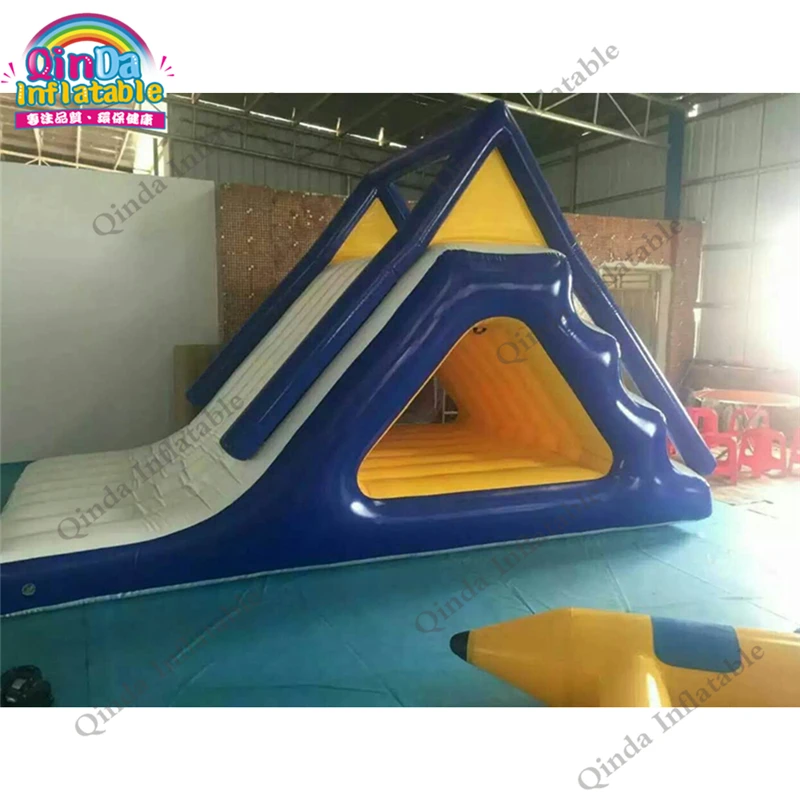 floating inflatable water slide 96