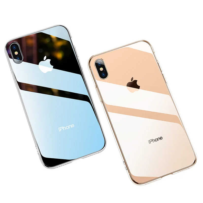 Чехол из закаленного стекла для iPhone 6 7 8 plus X XS чехол для max XR стеклянная крышка для iPhone 7 x R 6 8 plus xs max чехол для телефона i чехол для телефона 7