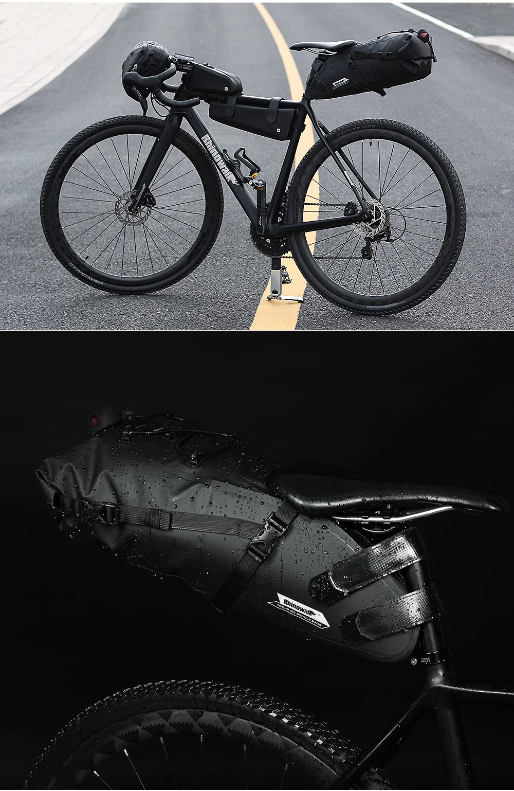Excellent RHINOWALK 2019 Newest 10L 100% Waterproof Bike Bag Bicycle Saddle Bag Cycling Mountain Bike Back Seat Rear Bag Bike Accessories 21