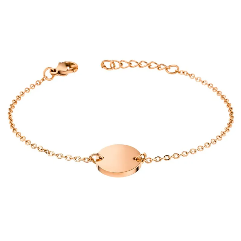 CIRCLE BRACELET ROSE GOLD