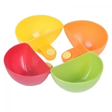 Assorted Salad Salt Seasoning Sugar Tomato Sauce Ketchup Dip Clip-on Cup Bowl Saucer Kitchen Kit NHT17026