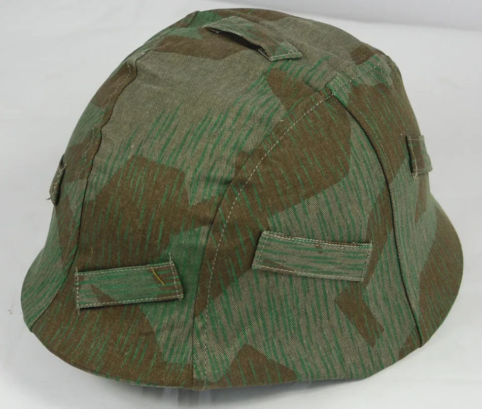 Ww2 segunda guerra mundial do exército alemão splinter m35 reversível militar tático capacete capa