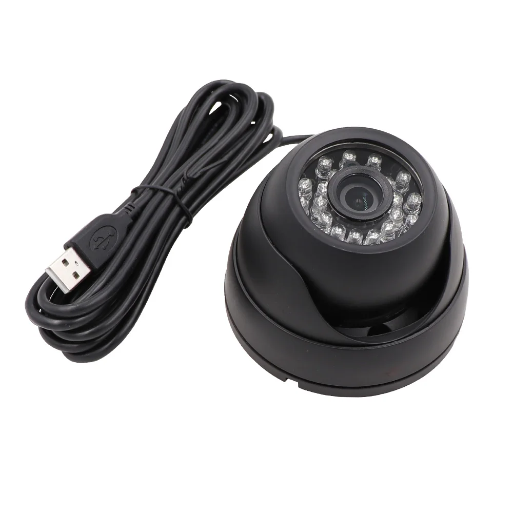 VGA 480x640 P IR Cut светодио дный LED День ночного видения USB камера алюминиевый купольный
