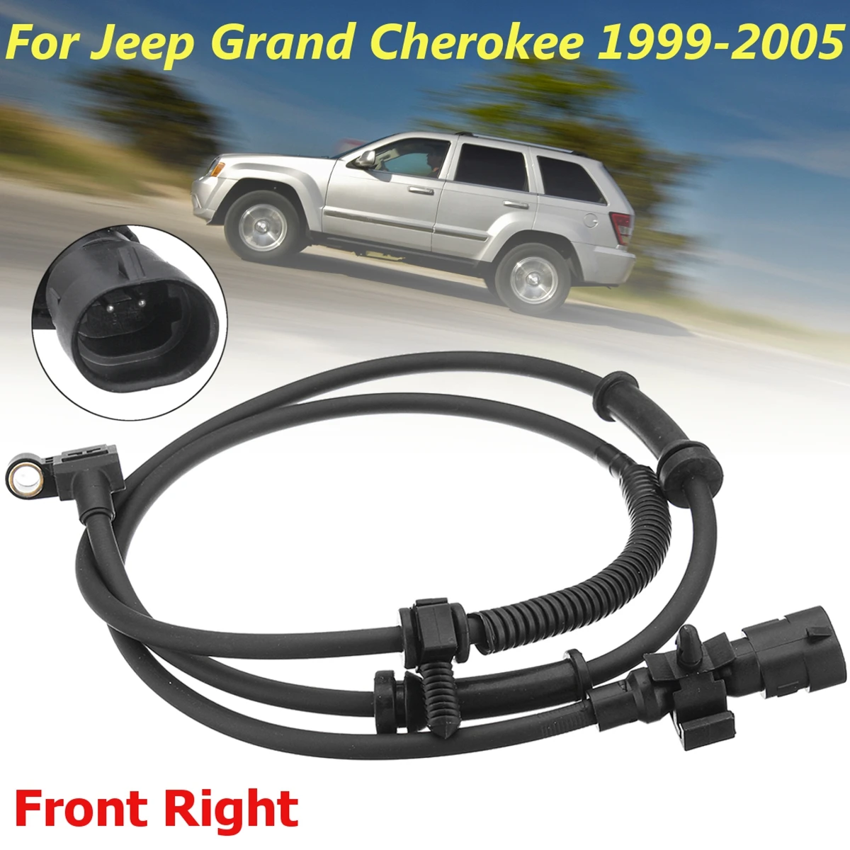 1 шт. ABS Датчик скорости передний правый для Jeep Grand Cherokee WJ WG 1999 2000 2001 2002 2003 2004 2005 56041317AB