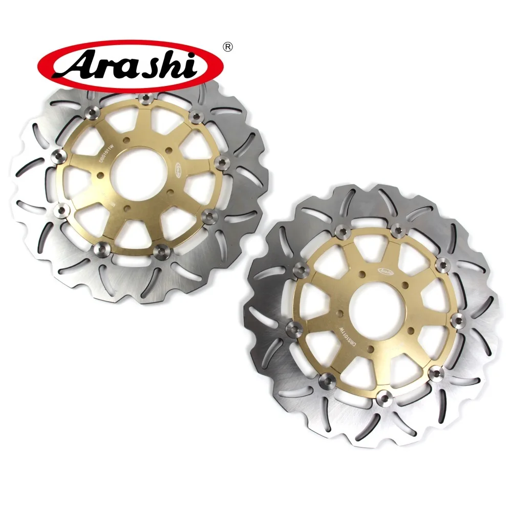 US $170.99 Arashi 1 Pair For SUZUKI DL VSTROM 650 20042006 CNC Floating Front Brake Disc Brake Rotors DL650 VSTROM 2004 2005 2006 SV 1000