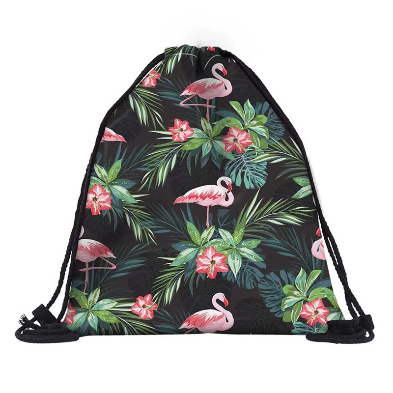 2019 National Women Drawstring Backpack Newest Vintage College Students School Drawstring bag Girls Mochila Feminina Sack