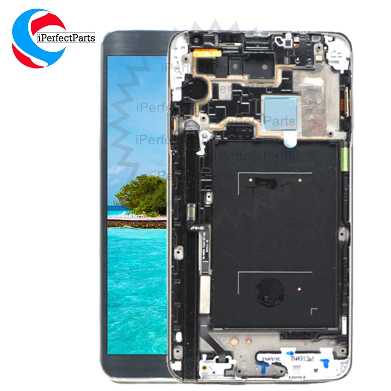 

amoled LCD Display For Samsung Galaxy Note3 N9005 N900A N900T N9000 LCD Display Touch Screen Digitizer Assembly+Frame