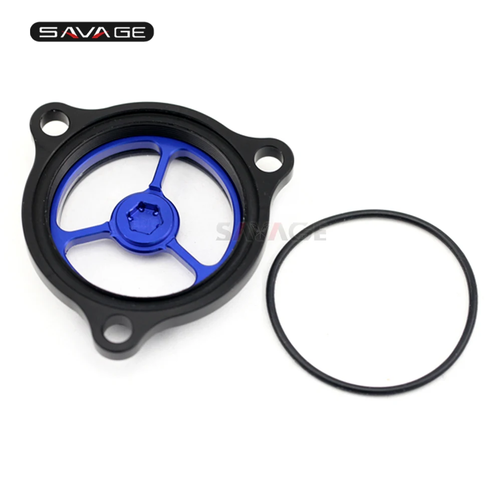Engine Oil Filters Cover For SUZUKI DR-Z DRZ 400E DRZ 400S DRZ 400SM Motorcycle Accessories Clearness Cap Dirt Bike Motos Filter