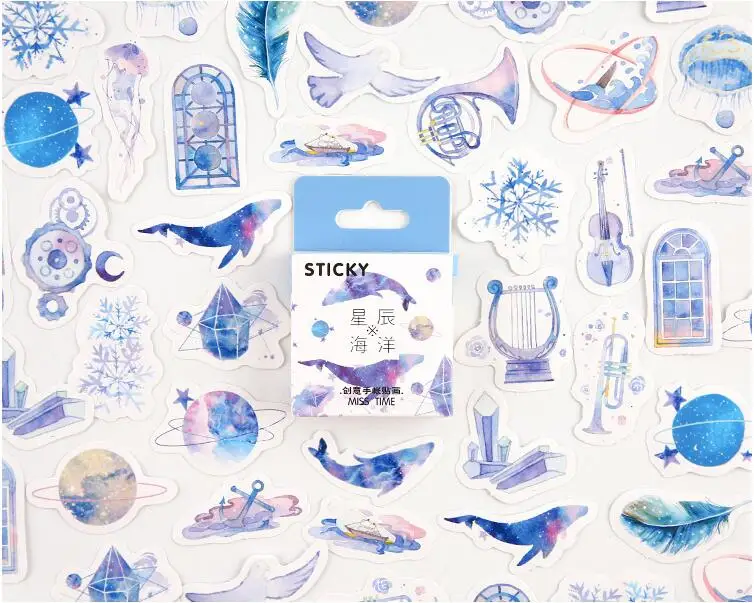 

30 pack/lot Star Ocean Bullet Journal Stickers Set Decorative Stationery Stickers Scrapbooking DIY Diary Album Stick Lable