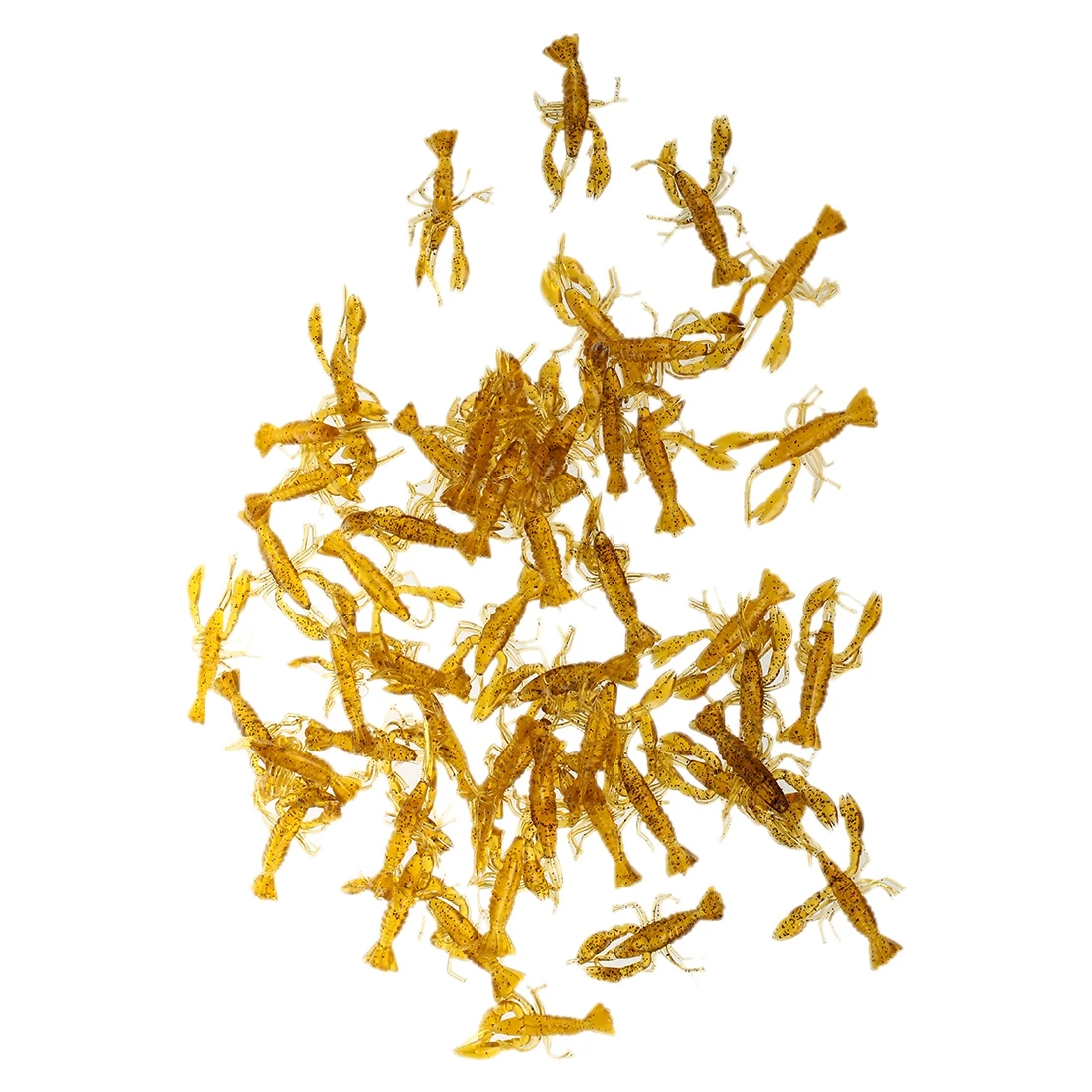 

50pcs Soft Baits Fishing Shrimp Lures Fishing Tackle