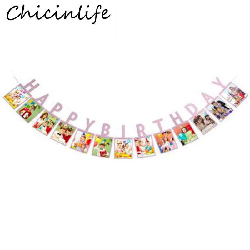 Chicinlife 13 шт. фоторамка с днем рождения баннер для мальчиков и девочек взрослых дня