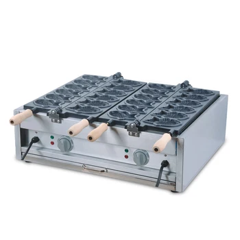 

FY-1102A Waffle Iron Electric Fish Shape Waffle Baker 6kw Stainless Steel Waffle Machine for Sale