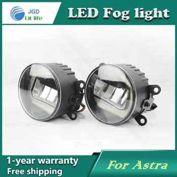

Super White LED Daytime Running Lights case For Opel Astra 2004-2014 Drl Light Bar Parking Car Fog Lights 12V DC Head Lamp