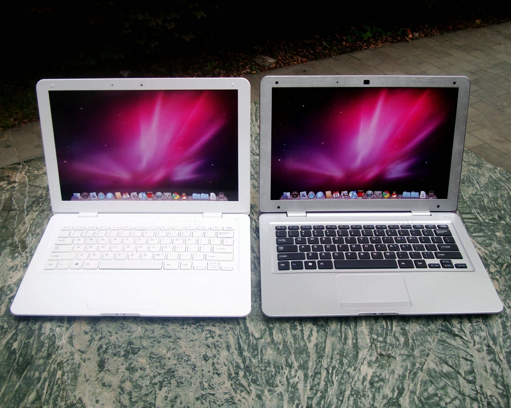 14 inch Laptop computer With Russian Keyboard Russian Win 7 Dual Core