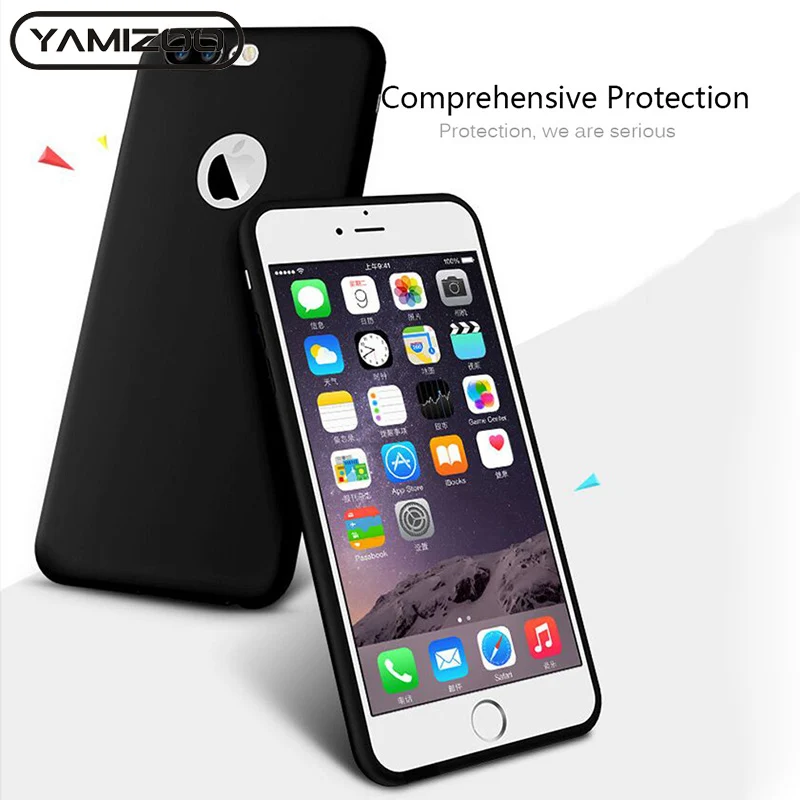 Чехол YAMIZOO для iPhone 7 8 силиконовый мягкий чехол конфет на заднюю панель розовый 360