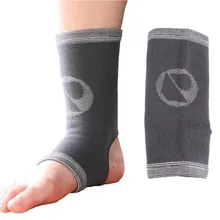 3 размера, дышащая спортивная защита для ног, защита для ног, бамбуковый уголь, фиксатор для лодыжки, эластичная компрессионная обертка, облегчающая боль
