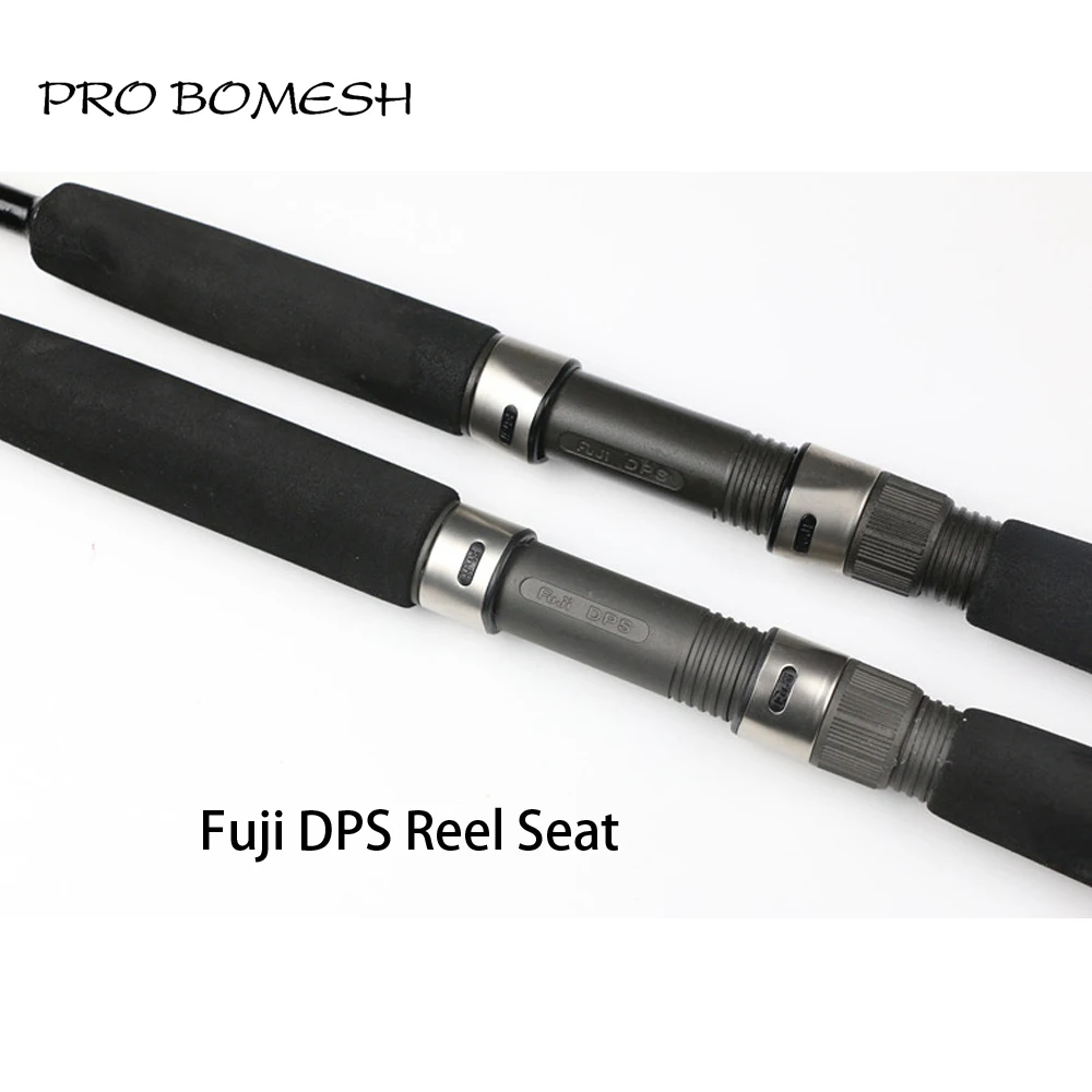 

Pro Bomesh 1 Pcs 1.86M 2.05M 1 Section 80lb Fuji Reel Seat Trolling Rod Deep Sea Fishing Rod Boat Rod