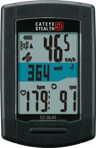 Best price at $143 Cheap CatEye Stealth 50 CC-GL50 bicycle bike computer wireless black with HRM