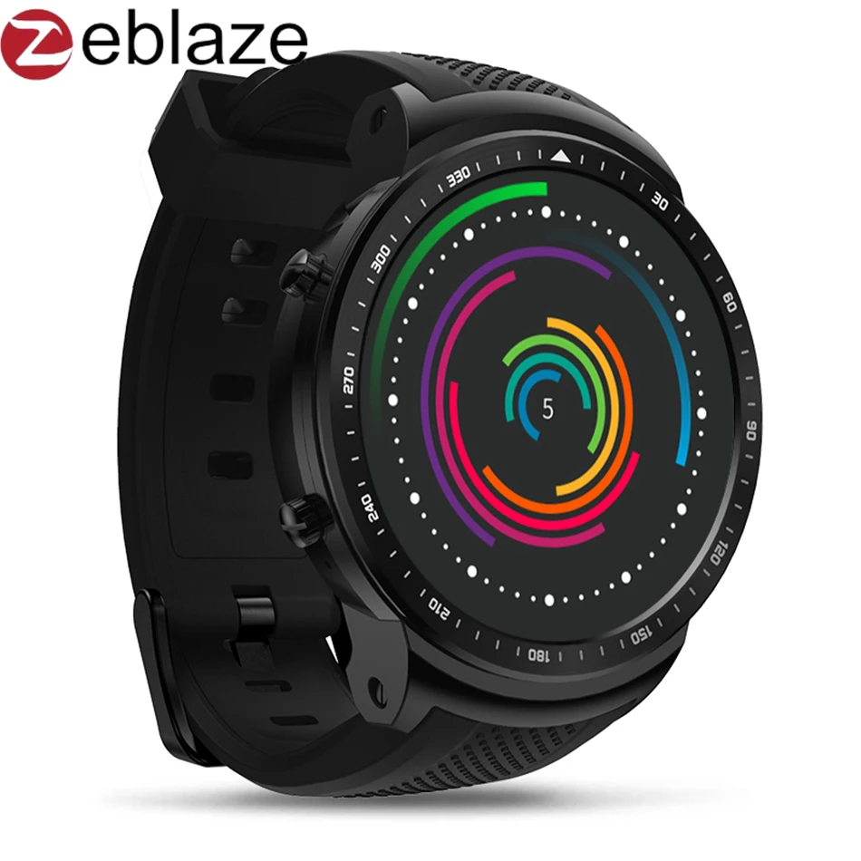 

Zeblaze Thor PRO 3G GPS Smartwatch Android Smart Phone Watch Men Fashion Sports Bracelet Camera SIM Dial Heart Rate Monitor