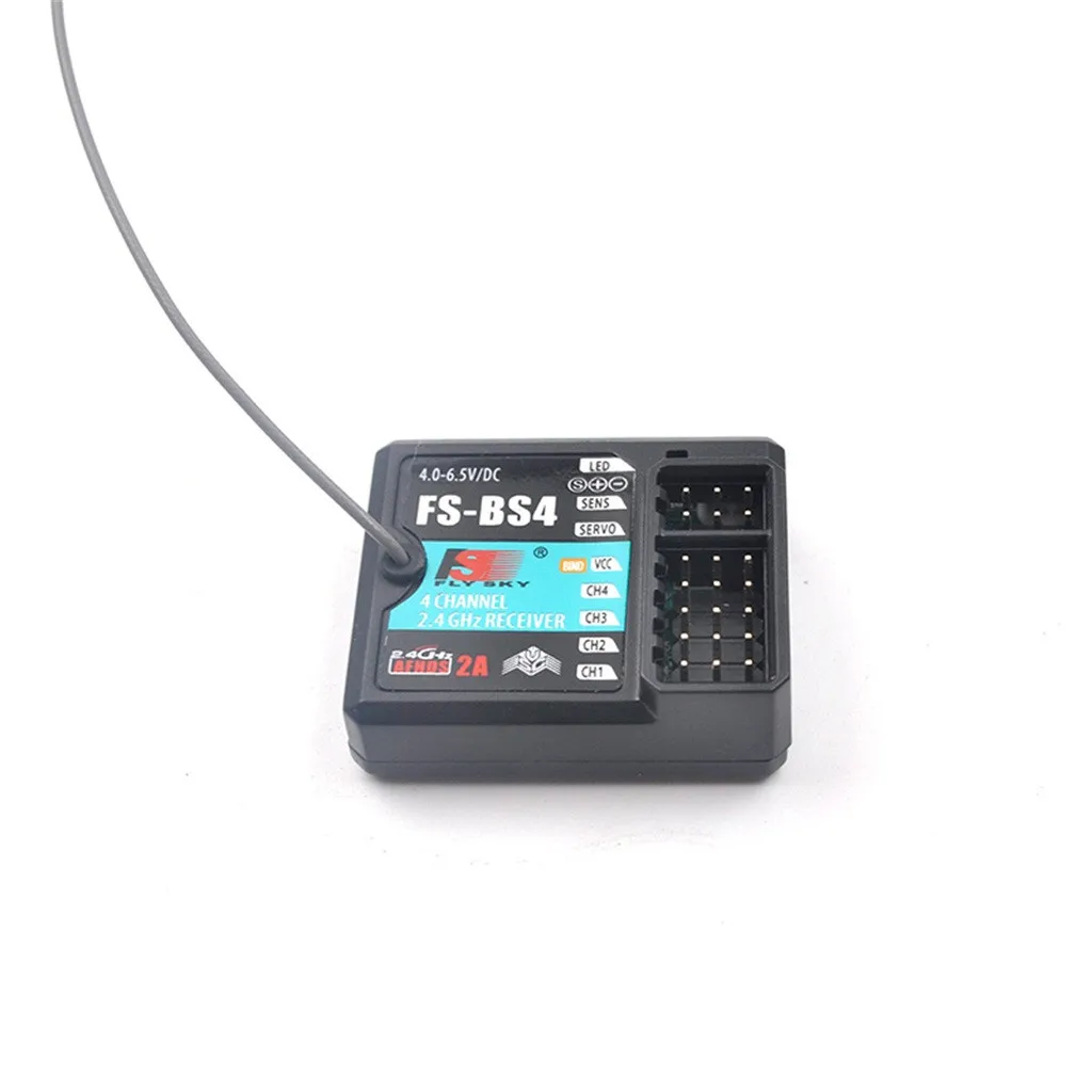 

OMESHIN Flysky 2.4G 4CH FS-BS4 Receiver With built-in Gyroscope For FS-GT5 FS-IT4S RC Controller