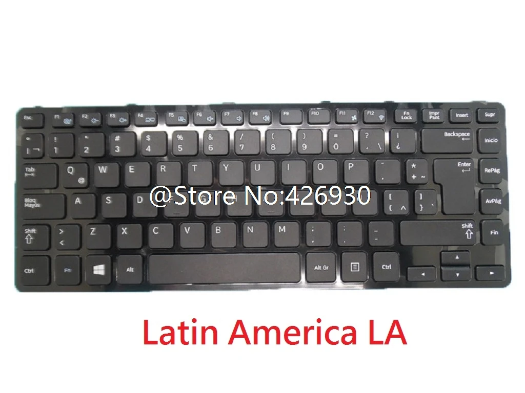 

Laptop Keyboard For Samsung NP350E4C NP355E4C 350E4C 355E4C Chinese CN United Kingdom UK English US Latin America LA New