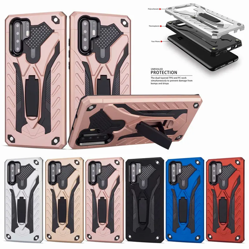 

For Huawei P20 P30 Pro Heavy Duty Armor Hard Cover For P Smart Plus NOVA 3i Mate 20 Y5 Y7 Prime 2018 Y9 2019 Case Honor 10 Lite
