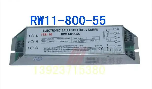 

FOR Genuine UV Disinfection Lamp 55W UV Ballast RW11-800-55