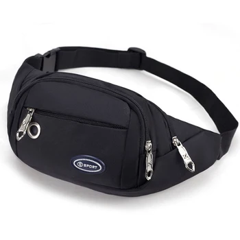 

10PCS / LOT New Canvas Waterproof Bum Waist Bag Men Women Pouch Wallet Pack Travel Unisex Money Belt