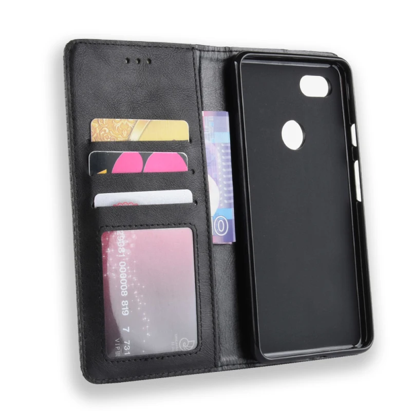 Google Pixel 3 3XL Retro leather flip case_3