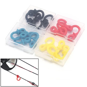 

4pcs Rubber Tail Stabilizer for Recurve Bow Silencer Protector Archery Shooting Hunting Accessories