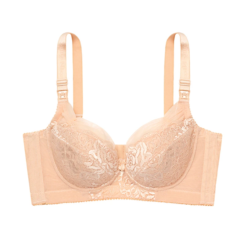 SALLY NICE Breastfeeding Maternity Nursing Bra Cotton Seamless Detachable Steel-Ring Breast Feeding Bra Women Underwear B/C Cup SALLY NICE Breastfeeding Maternity Nursing Bra Cotton Seamless Detachable Steel-Ring Breast Feeding Bra Women Underwear B/C Cup