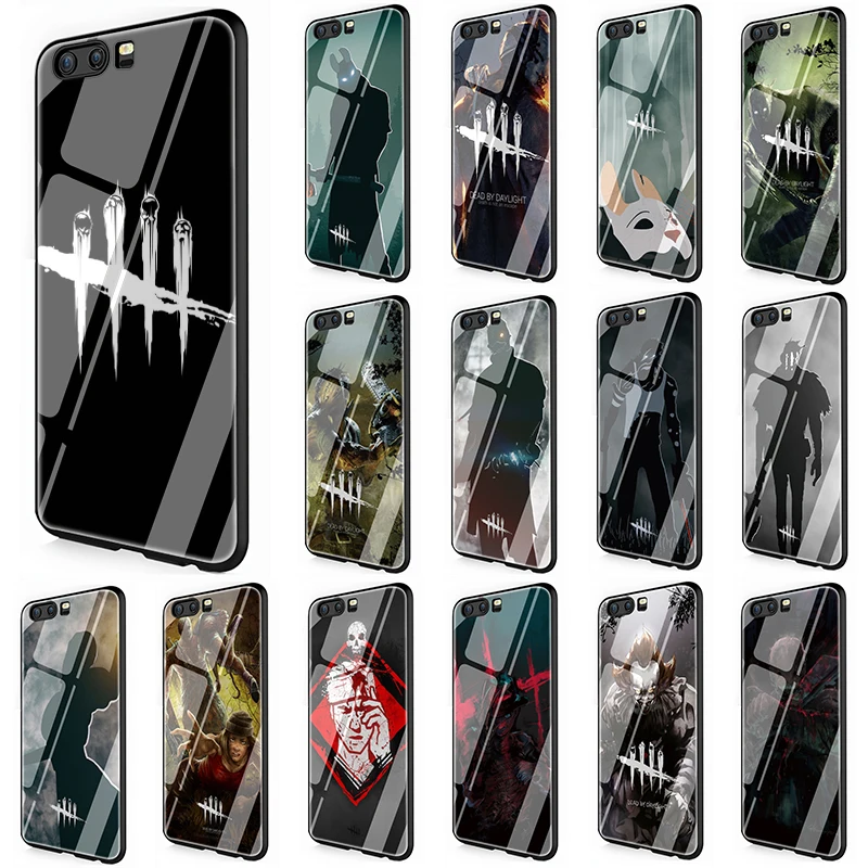 

Dead by Daylight Tempered Glass phone case for Huawei Y6 Y9 P10 P20 Mate 20 Lite Pro P Smart Honor 9 10 Lite 7A Pro