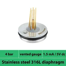 0 4 bar 400 kpa vented gauge mV output piezoresistive pressure transducer power 1 5mA or