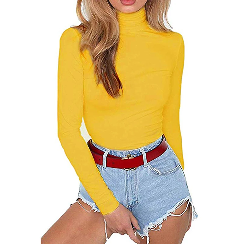 

Femme Winter Body Top Bodycon Bodysuit Feminino Autumn Skinny Solid Sexy Club Stretchy Rompers Long Sleeve Women Bodysuits M0018