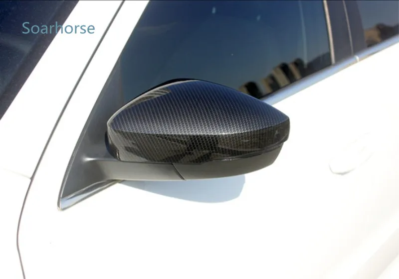 Автомобильная боковая крышка зеркала заднего вида, Корпус Корпуса для VW Polo 6R 6C, дверное крыло, зеркальное покрытие